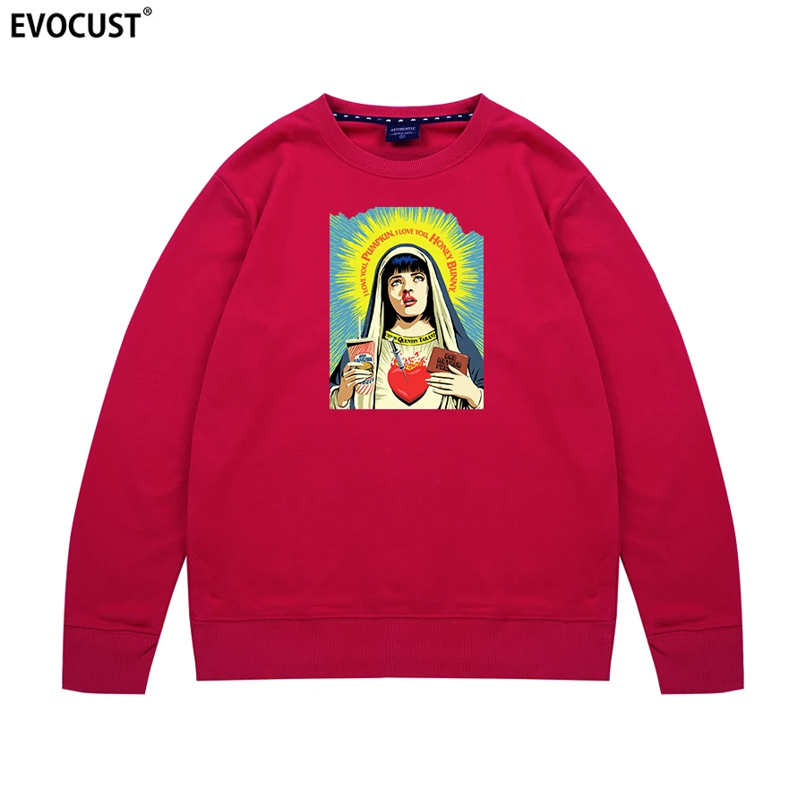 pulp fiction Quentin Tarantino Hip Hop Virgin Mary Streetwear Harajuku funny Sweatshirts Hoodies men women unisex Combed Cotton
pulp fiction Quentin Tarantino Hip Hop Virgin Mary Streetwear Harajuku funny Sweatshirts Hoodies men women unisex Combed Cotton