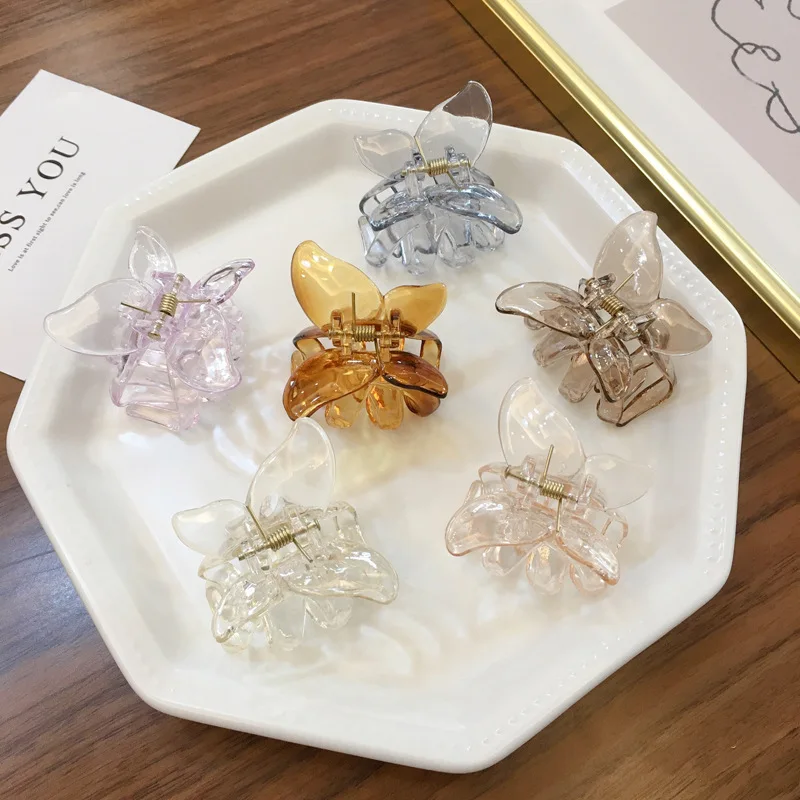 Ins Butterfly Catch Clip Transparent Medium Hair Clip Women Hairpin Fashion Hair Accessories Female Headwear Hair Clips Claws
Ins Butterfly Catch Clip Transparent Medium Hair Clip Women Hairpin Fashion Hair Accessories Female Headwear Hair Clips Claws