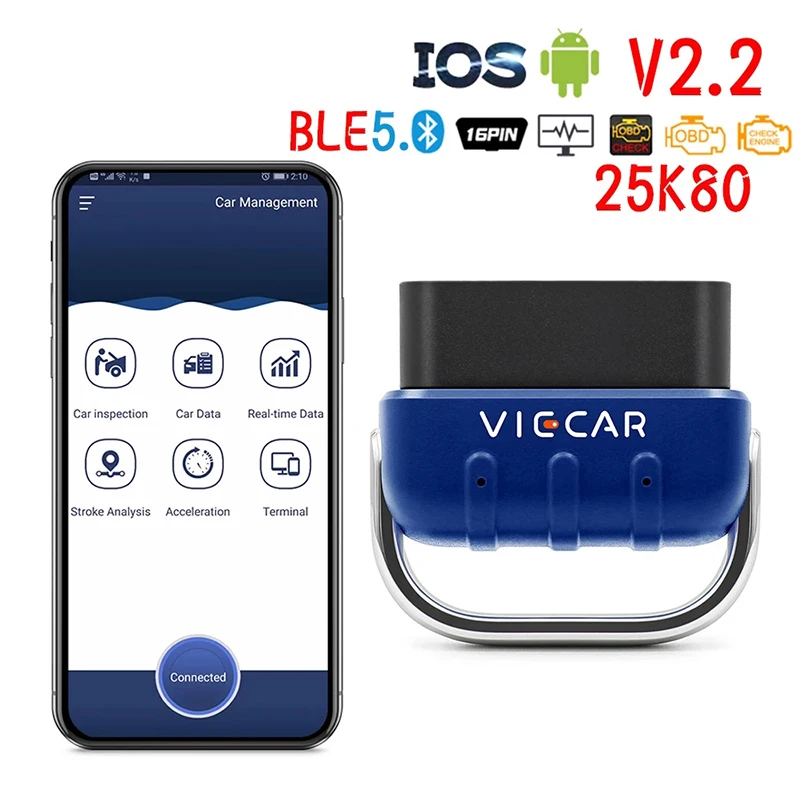 Viecar VP005 ELM 327 V2.2 Bluetooth 5,0 4,0 ELM327 PIC18F25K80 OBD2 сканер для Android/IOS OBD 2 Автомобильный диагностический инструмент
Viecar VP005 ELM 327 V2.2 Bluetooth 5,0 4,0 ELM327 PIC18F25K80 OBD2 сканер для Android/IOS OBD 2 Автомобильный диагностический инструмент