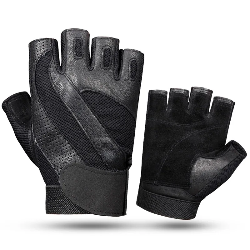 Men's Sheepskin Ridding Gloves Men Training Fitness Weight Lifting Exercise Gym Gloves Non-slip Wristband Outdoor S2395
Men's Sheepskin Ridding Gloves Men Training Fitness Weight Lifting Exercise Gym Gloves Non-slip Wristband Outdoor S2395