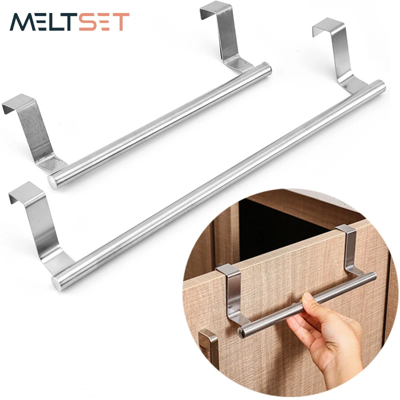 Stainless Steel Towel Rack Bathroom Towel Holder Stand Kitchen Cabinet Door Hanging Organizer Shelf Wall Mounted Towels Bar
Stainless Steel Towel Rack Bathroom Towel Holder Stand Kitchen Cabinet Door Hanging Organizer Shelf Wall Mounted Towels Bar