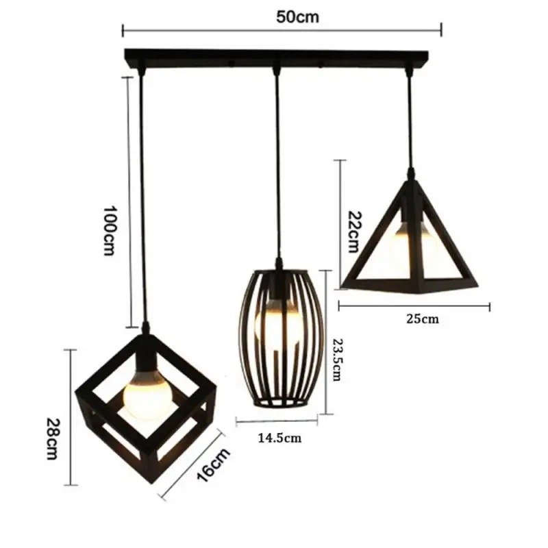 A Set Three Retro Industrial Style Hanging Chandelier Suitable For Corridor Decoration For Home Living Room Dining Bedroom HWC
A Set Three Retro Industrial Style Hanging Chandelier Suitable For Corridor Decoration For Home Living Room Dining Bedroom HWC