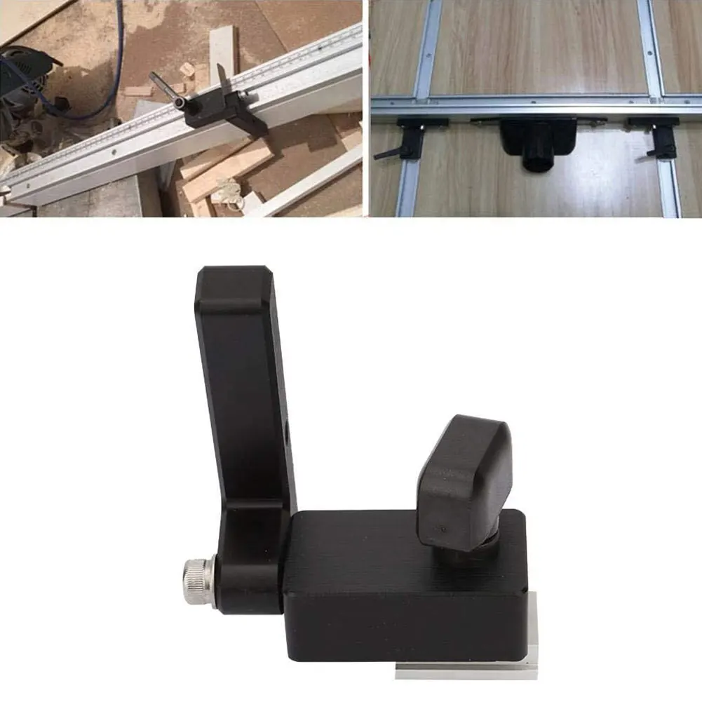 Miter Track Stop T-Slot T-Tracks Aluminum Alloy DIY Woodworking Tool DIY Tools Miter Track Stopper Aluminum Alloy Chute Limit
Miter Track Stop T-Slot T-Tracks Aluminum Alloy DIY Woodworking Tool DIY Tools Miter Track Stopper Aluminum Alloy Chute Limit