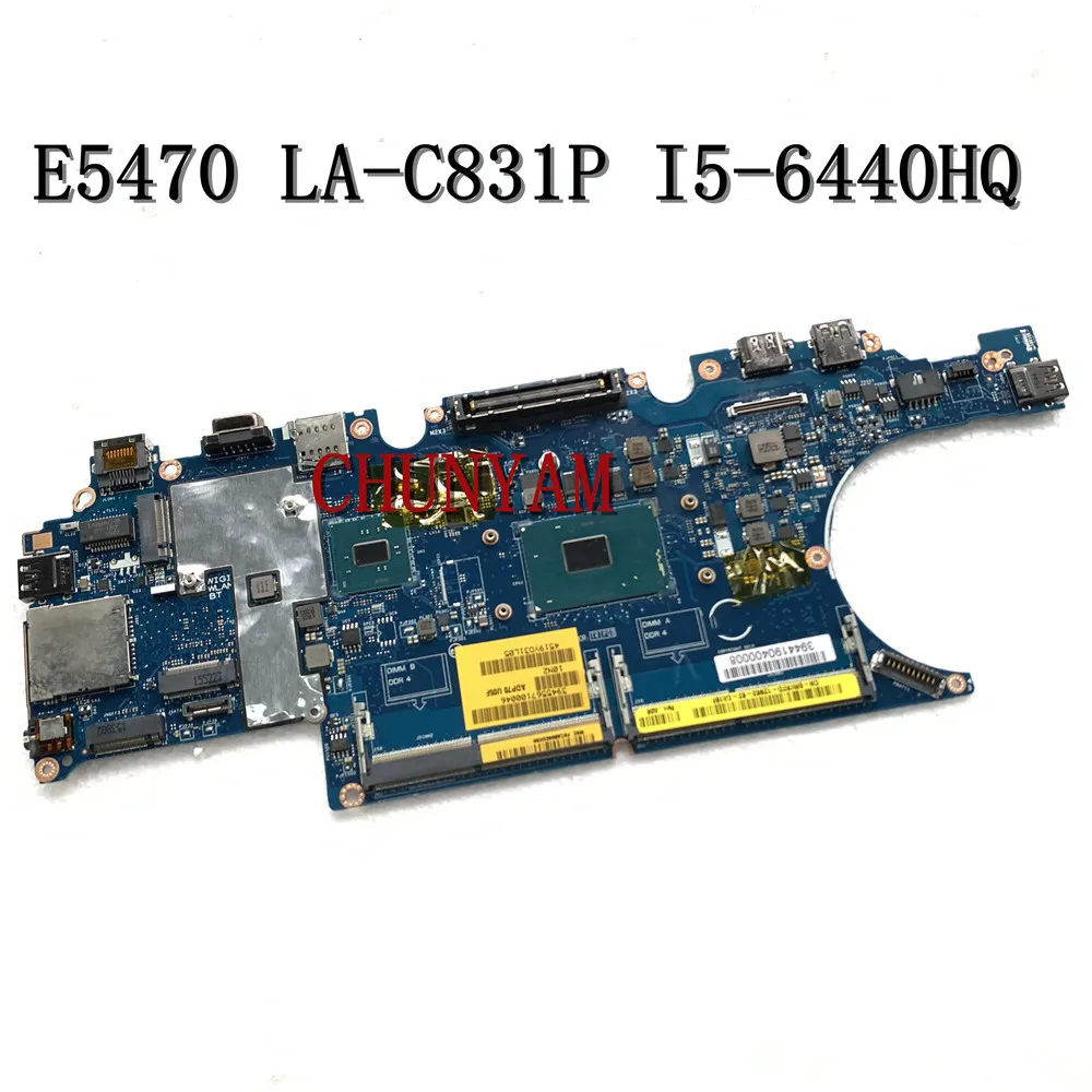 CN 0792TG 792TG для Dell Latitude E5470 Материнская плата ноутбука ADP70 LA C831P I5 6440HQ 100%