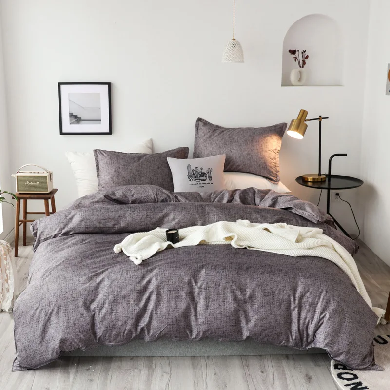 Duvet Cover Set Solid Color Quilt Cover Comforter Bedding Boy Kid Teen Girl Pillow Case Linens Set King Size Queen Home Textile
Duvet Cover Set Solid Color Quilt Cover Comforter Bedding Boy Kid Teen Girl Pillow Case Linens Set King Size Queen Home Textile