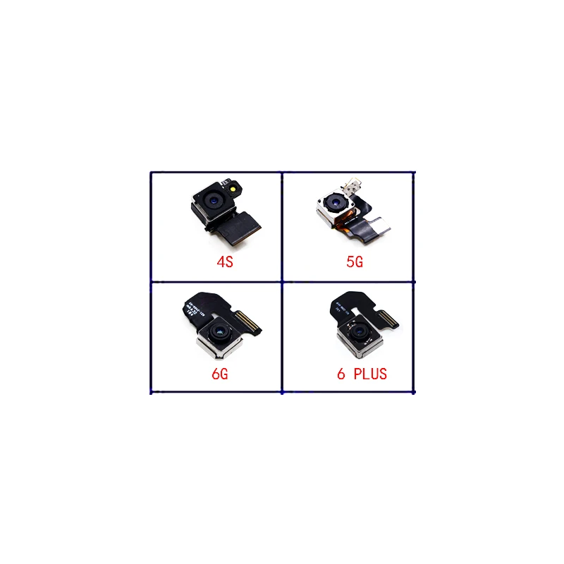 Original Camera For iphone 4S 5S 6 6s 7 8 Plus Back Camera Rear Main Lens Flex Cable Camera For iphone X XR XS MAX 11 PRO Camera 
Original Camera For iphone 4S 5S 6 6s 7 8 Plus Back Camera Rear Main Lens Flex Cable Camera For iphone X XR XS MAX 11 PRO Camera