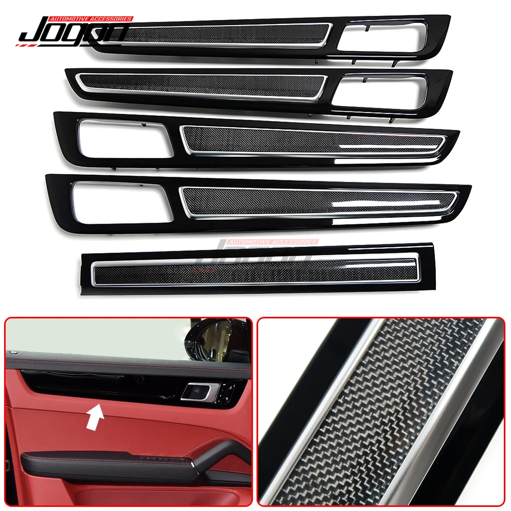 5pcs Real Carbon Fiber For Porsche Cayenne 2018-2020 2021 Car Accessories Centre Console Dashboard Side Door Handle Panel Trim
5pcs Real Carbon Fiber For Porsche Cayenne 2018-2020 2021 Car Accessories Centre Console Dashboard Side Door Handle Panel Trim