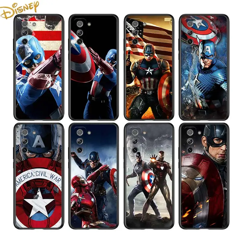 Captain America Marvel for Samsung Galaxy S21 Ultra Plus Note 20 10 9 8 S10 S9 S8 S7 S6 Edge Plus Black Phone Case
Captain America Marvel for Samsung Galaxy S21 Ultra Plus Note 20 10 9 8 S10 S9 S8 S7 S6 Edge Plus Black Phone Case