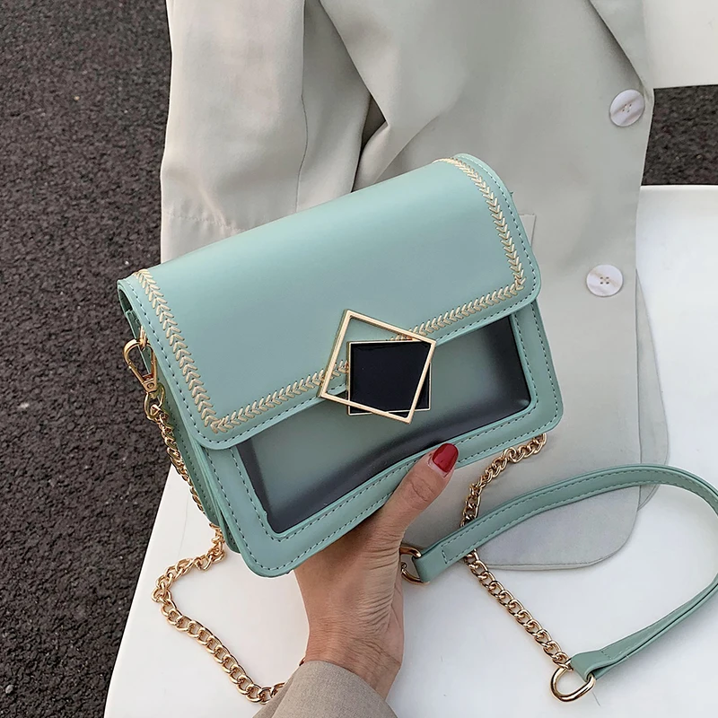 Прозрачные сумки через плечо из искусственной кожи с цепочкой для женщин, лето 2021, маленькая сумка на плечо, женская летняя модная сумка для ...
Прозрачные сумки через плечо из искусственной кожи с цепочкой для женщин, лето 2021, маленькая сумка на плечо, женская летняя модная сумка для ...