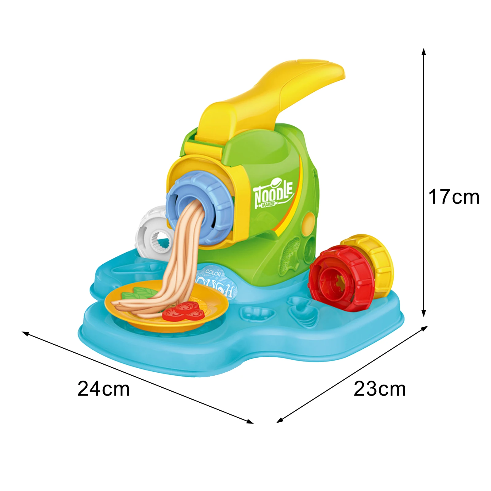 Kids Cooking Play Toys Dough Game Plastic Noodle Machine Kids Toys Pretend Set for Children Educational Toys
Kids Cooking Play Toys Dough Game Plastic Noodle Machine Kids Toys Pretend Set for Children Educational Toys