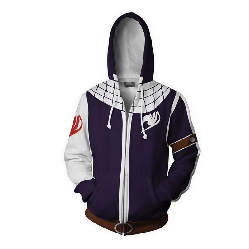 Fairy Tail 3D Print Hoodies Anime Cosplay Sweatshirt Men Women Fashion Zipper Hoodie Autumn Winter Trendy Outerwear Unisex Coats
Fairy Tail 3D Print Hoodies Anime Cosplay Sweatshirt Men Women Fashion Zipper Hoodie Autumn Winter Trendy Outerwear Unisex Coats
