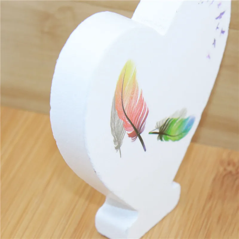 1 Piece 10X10 Cm Handmade Animal Shape Wedding Feather Wooden Letters Decoration Letters Word Letter Name Design Crafts DIY
1 Piece 10X10 Cm Handmade Animal Shape Wedding Feather Wooden Letters Decoration Letters Word Letter Name Design Crafts DIY