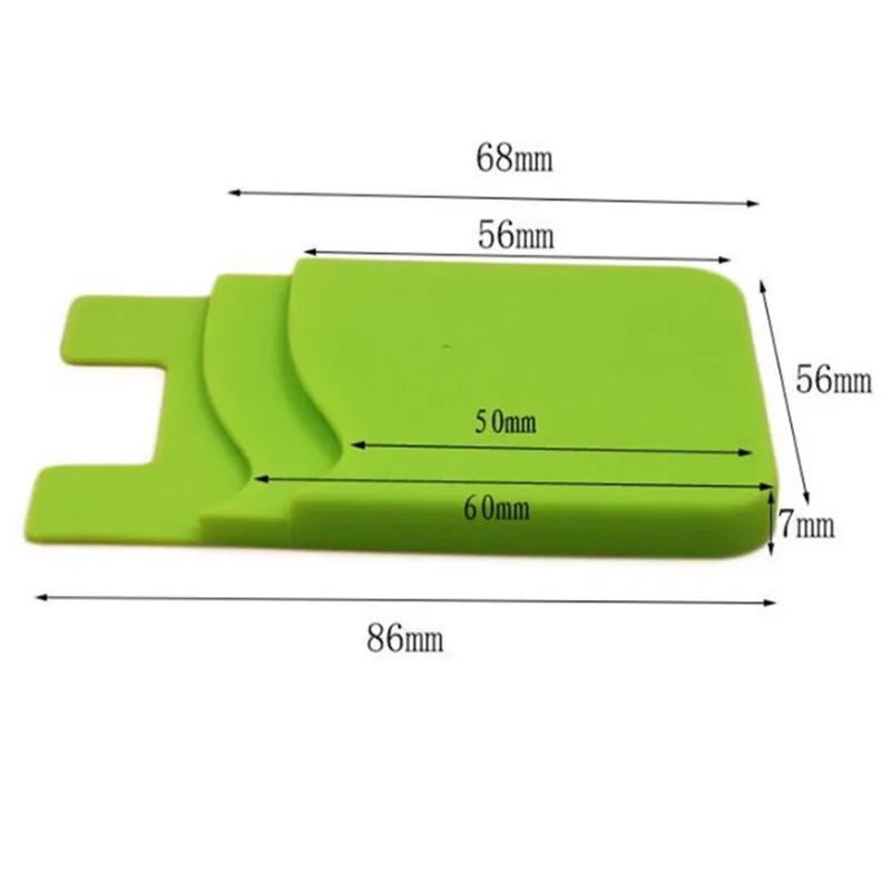 2 Layers Phone Card Holder Silicone Mobile Phone Back Card Holder Elastic Wallet Stick On Adhesive Cash ID Soft
2 Layers Phone Card Holder Silicone Mobile Phone Back Card Holder Elastic Wallet Stick On Adhesive Cash ID Soft