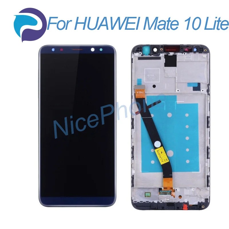 Mate 10 Lite LCD сенсорный экран с рамкой матовый ЖК-дисплей RNE-L21/L22/L01/L02/L11/L23/L03/AL00