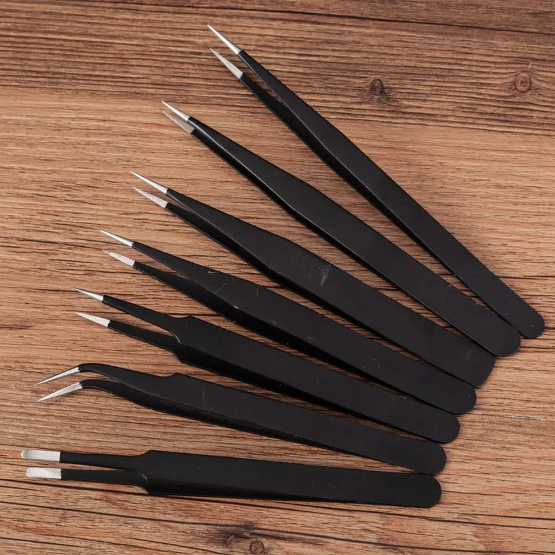 2pcs Eyebrow Tweezers Stainless Steel Anti-static Curved Straight Eyelashes Tweezer Nail Art Rhinestones Nipper Picking Tools
2pcs Eyebrow Tweezers Stainless Steel Anti-static Curved Straight Eyelashes Tweezer Nail Art Rhinestones Nipper Picking Tools