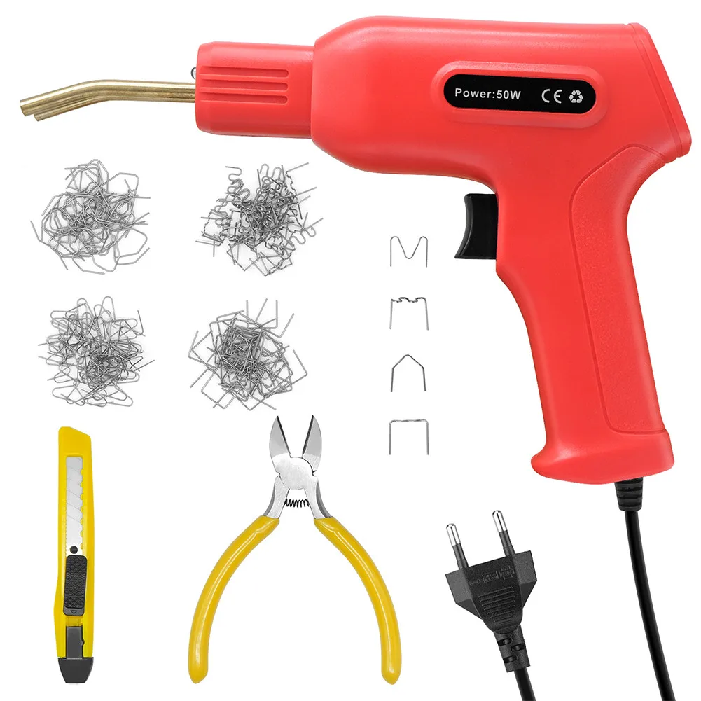 50w Hot Stapler Plastic Welding Machine Welder Gun Car Bumper PVC Repairing Kit Handheld Welder Garage Tool EU/AU/US Plug
50w Hot Stapler Plastic Welding Machine Welder Gun Car Bumper PVC Repairing Kit Handheld Welder Garage Tool EU/AU/US Plug