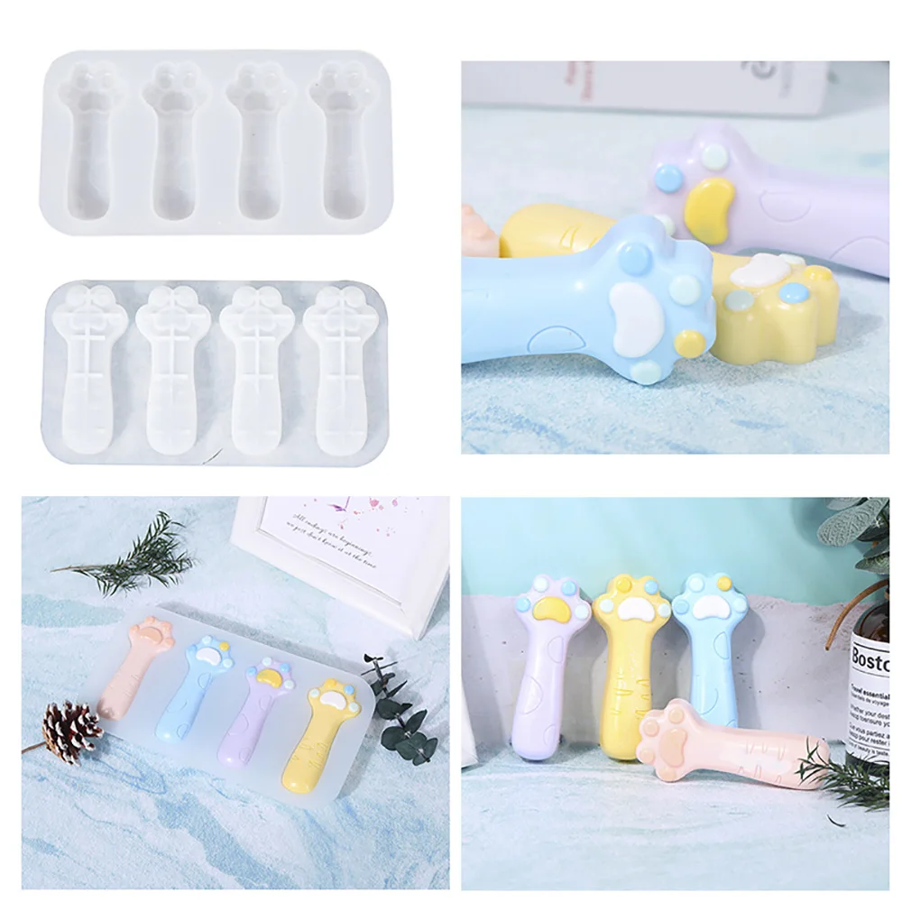1PC 4-even Cat Claw Stick Silicone Mold DIY Epoxy Resin Mold Handmade Crafts Home Decorations Jewelry Tool
1PC 4-even Cat Claw Stick Silicone Mold DIY Epoxy Resin Mold Handmade Crafts Home Decorations Jewelry Tool