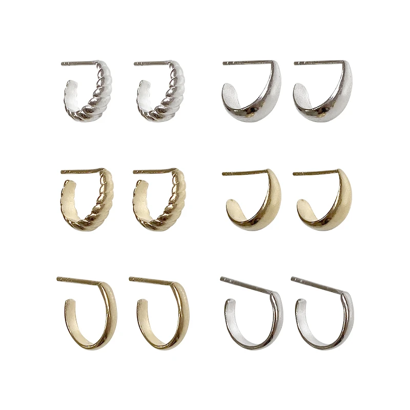 Vintage Metal Chain Thick Small Hoop Earring For Women Geometric Twist Circle Brincos Trendy Ear Jewelry Accessory Chic Gift
Vintage Metal Chain Thick Small Hoop Earring For Women Geometric Twist Circle Brincos Trendy Ear Jewelry Accessory Chic Gift