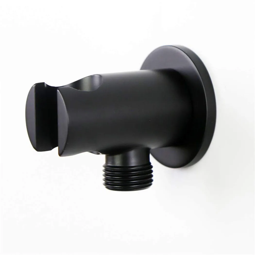 1PC Wall Mounted Brass Shower Head Handset Holder Kit Round Bracket Matt Black Standard 1/2 Inch Connection Bathroom Accessories
1PC Wall Mounted Brass Shower Head Handset Holder Kit Round Bracket Matt Black Standard 1/2 Inch Connection Bathroom Accessories