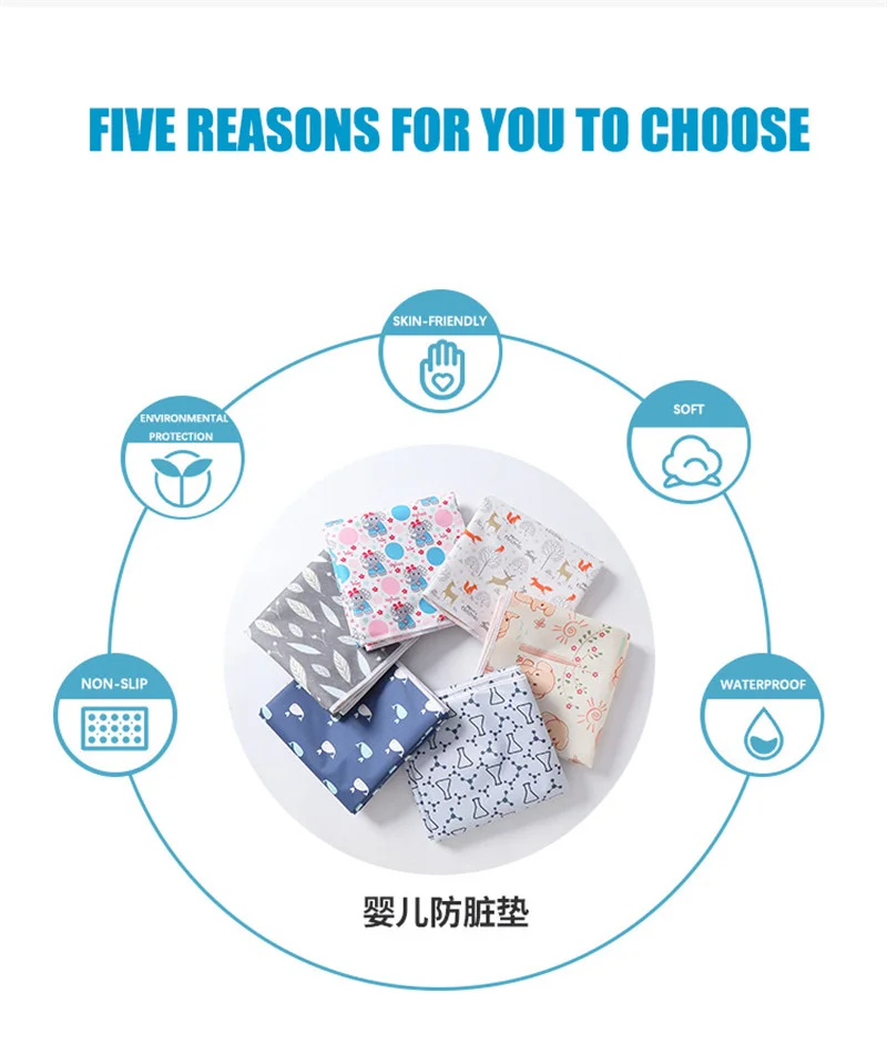 New Baby Crawling Play Mats Highchair Cushion Children Non-slip Anti-dirty Waterproof Indoor Activities Kids Outdoor Picnic Mats
New Baby Crawling Play Mats Highchair Cushion Children Non-slip Anti-dirty Waterproof Indoor Activities Kids Outdoor Picnic Mats