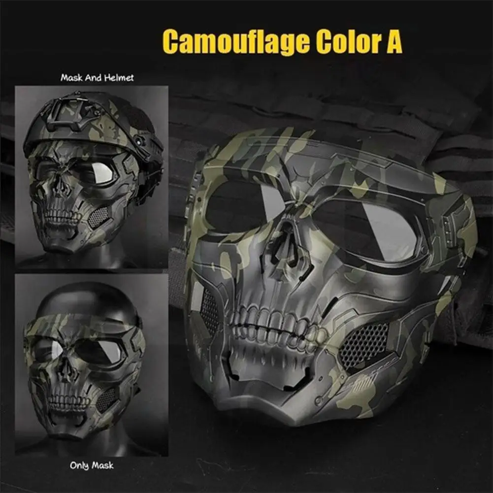Halloween Party Game Skull Tactical Equipment Adapted To Fast Camouflage X9c9
Halloween Party Game Skull Tactical Equipment Adapted To Fast Camouflage X9c9
