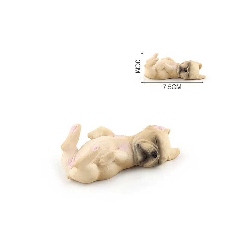 7pcs/set Lovely Sleeping dog French Bulldog Bully dog Animal model action figures Solid Collection Children toys Gift For Kids
7pcs/set Lovely Sleeping dog French Bulldog Bully dog Animal model action figures Solid Collection Children toys Gift For Kids