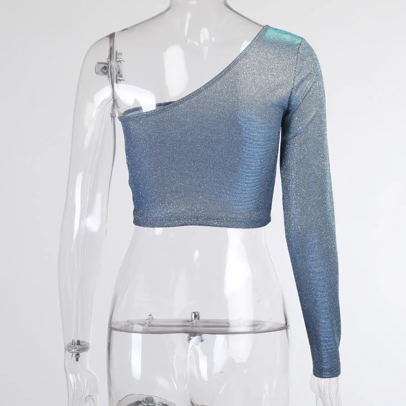 Mandylandy Spring and Autumn Fashion Long Sleeve Slash Neck T-shirt Top Women's Sexy Solid Color Slim Fit Short T-shirt
Mandylandy Spring and Autumn Fashion Long Sleeve Slash Neck T-shirt Top Women's Sexy Solid Color Slim Fit Short T-shirt