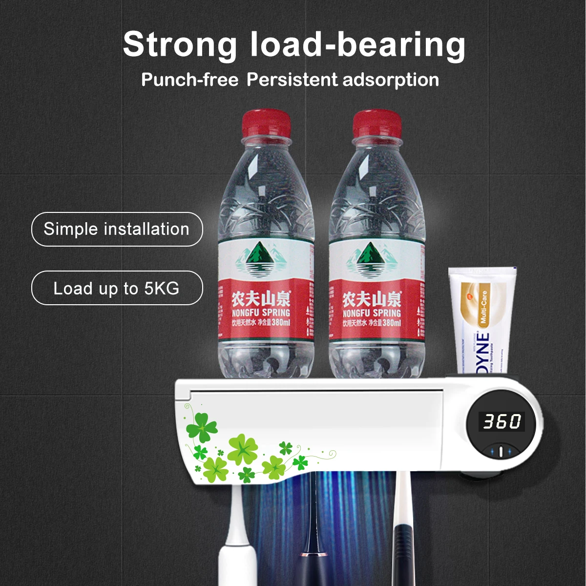 UV Light Ultraviolet Toothbrush Sterilizer Holder with Quick Fan Dry rechargeable Antibacteria Tooth brush Bathroom Equipment
UV Light Ultraviolet Toothbrush Sterilizer Holder with Quick Fan Dry rechargeable Antibacteria Tooth brush Bathroom Equipment
