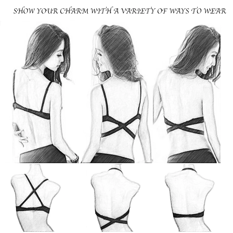 Sexy Women Lingerie U Backless Bras Underwear Deep U Low Cut Push Up Bra Intimates ECMLN Female Breathable Bralette
Sexy Women Lingerie U Backless Bras Underwear Deep U Low Cut Push Up Bra Intimates ECMLN Female Breathable Bralette