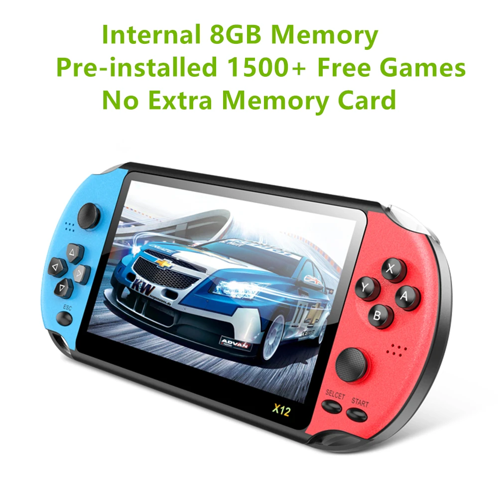 Newest Colored Joystick 8G/40G 5 Inch Game Console Portable Handheld Simulator Arcade Game Machine with Thousands Free games
Newest Colored Joystick 8G/40G 5 Inch Game Console Portable Handheld Simulator Arcade Game Machine with Thousands Free games
