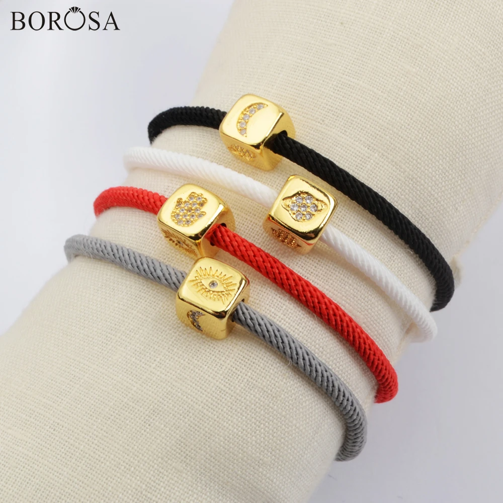 Модные золотые бусины BOROSA, очаровательный браслет, квадратные CZ микро ПАВЕ, металлические бусины, золотой браслет, регулируемый браслет, же...
Модные золотые бусины BOROSA, очаровательный браслет, квадратные CZ микро ПАВЕ, металлические бусины, золотой браслет, регулируемый браслет, же...
