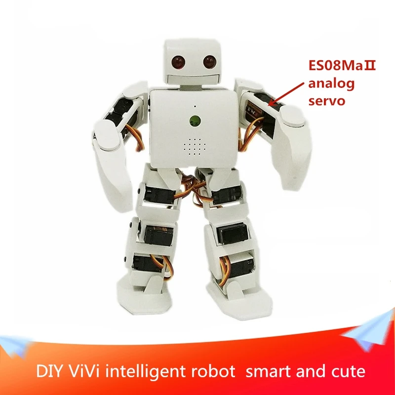 DIY Robot ViVi Intelligent Robot Teaching Toy Model 3 Colors Optional Matching Dedicated Servo and Control Panel are Optional
DIY Robot ViVi Intelligent Robot Teaching Toy Model 3 Colors Optional Matching Dedicated Servo and Control Panel are Optional