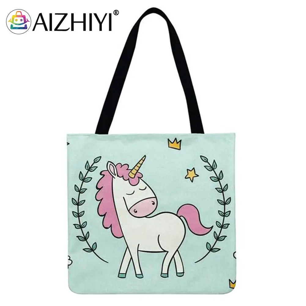 Cartoon pony Printed Shoulder Shopping Bag Casual Ladies Large Capacity Tote Handbags
Cartoon pony Printed Shoulder Shopping Bag Casual Ladies Large Capacity Tote Handbags