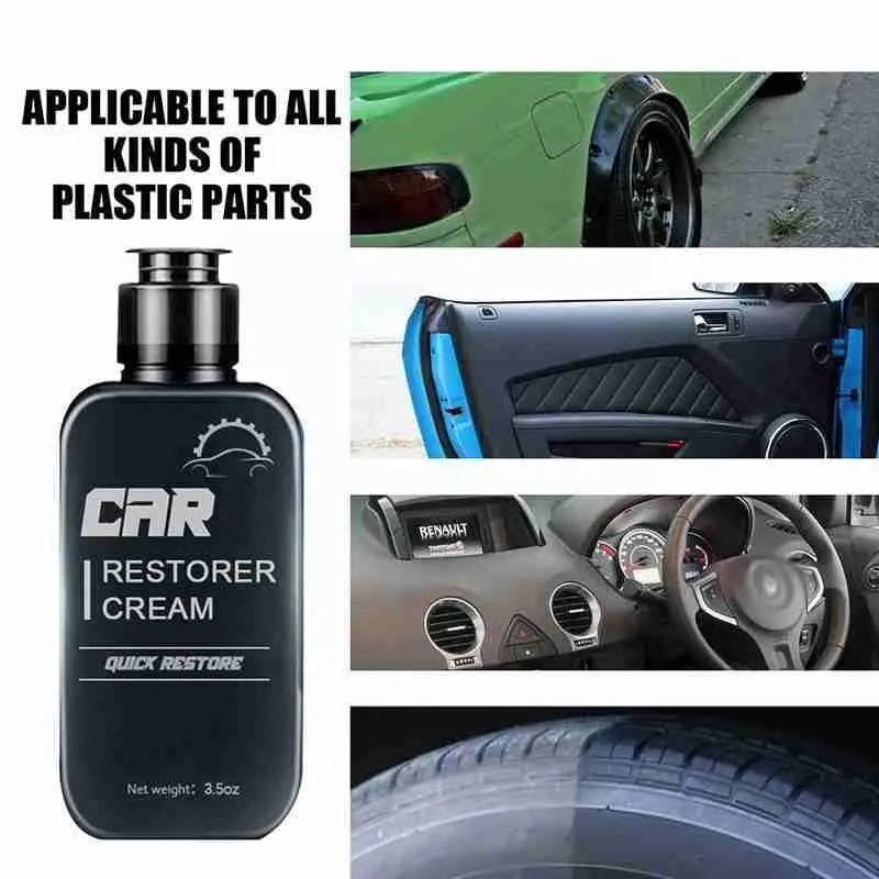 100ml Car Seat Leather Refurbishment Paste Plastic Restorer Recovery Car Cream Quick Cream Care Repair E1P2
100ml Car Seat Leather Refurbishment Paste Plastic Restorer Recovery Car Cream Quick Cream Care Repair E1P2