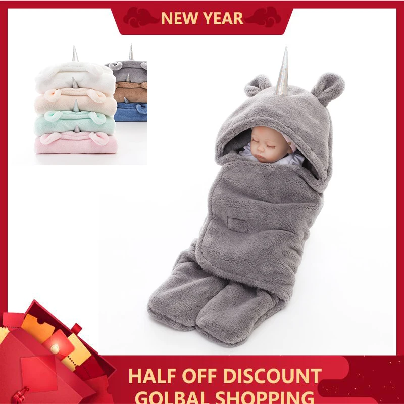 Baby Blankets For Newborn Winter Warm Unicorn Swaddle Size:65*75cm Suitable Girl Boy baby Swaddle Wrap
Baby Blankets For Newborn Winter Warm Unicorn Swaddle Size:65*75cm Suitable Girl Boy baby Swaddle Wrap