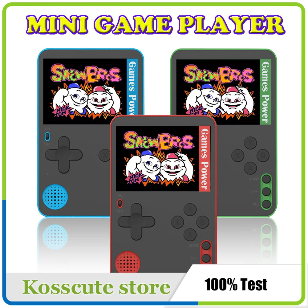 Handheld Retro Game Console Built-In 500 Classic Games 2.4 Inch Screen Game Console Mini Classical Video Game Player
Handheld Retro Game Console Built-In 500 Classic Games 2.4 Inch Screen Game Console Mini Classical Video Game Player