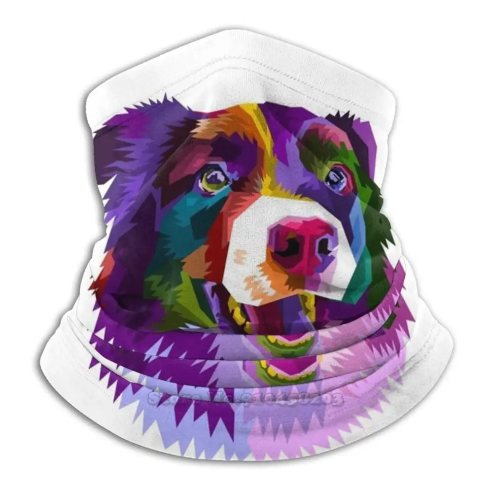 Бандана Collie в стиле поп-арт, мягкая Спортивная флисовая маска для лица и шеи, спортивный шарф для любителей французского бульдога, Bungou Stray, 3d 
Бандана Collie в стиле поп-арт, мягкая Спортивная флисовая маска для лица и шеи, спортивный шарф для любителей французского бульдога, Bungou Stray, 3d