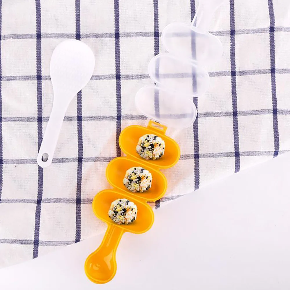 Creativity Rice Ball Molds Sushi Mold Making Tools Bento Accessories Maker Diy Sushi Maker Onigiri Rice Mold Kitchen Sushi
Creativity Rice Ball Molds Sushi Mold Making Tools Bento Accessories Maker Diy Sushi Maker Onigiri Rice Mold Kitchen Sushi
