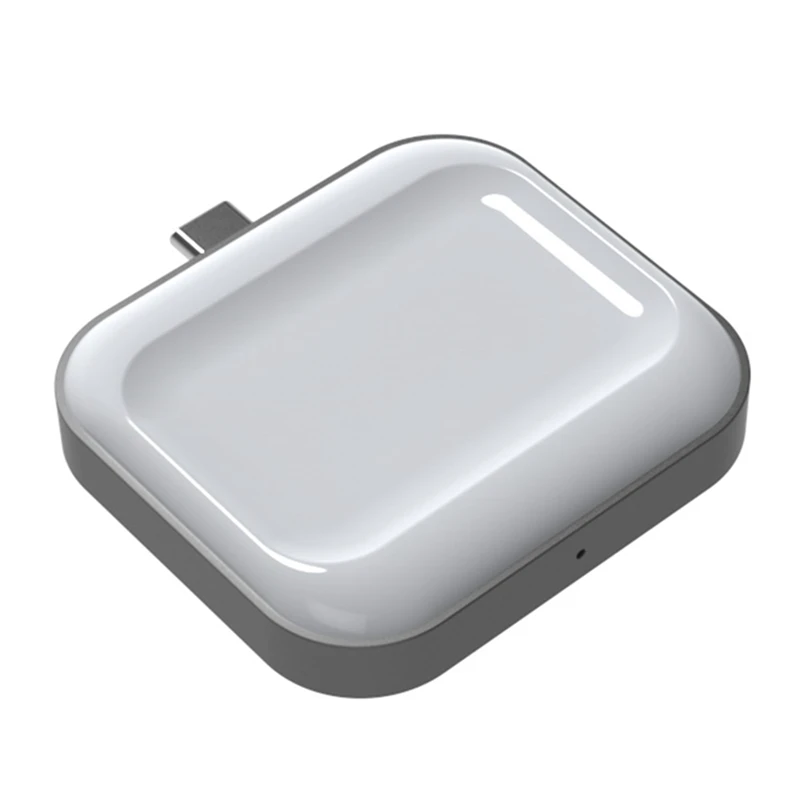 

Портативное беспроводное зарядное устройство 2 в 1 для зарядной док-станции, настольное зарядное устройство USB для IWatch Apple Watch 6 SE 5 4 3 2