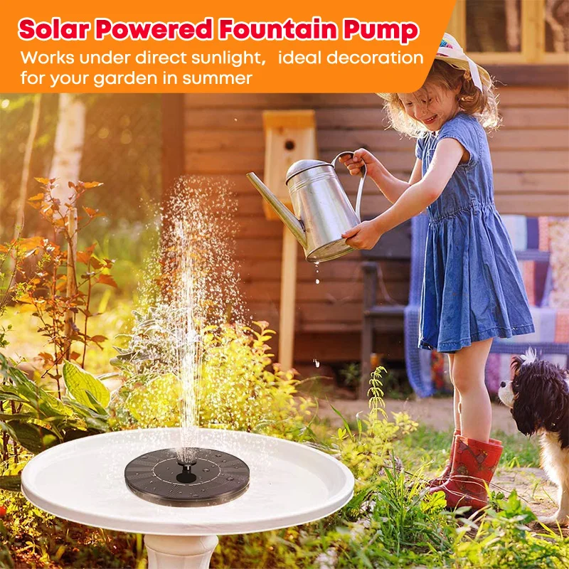 Water Floating Fountain Outdoor Bird Bath Solar Powered Fountain Floating Water Pump Garden Decoration Garden Water Fountain
Water Floating Fountain Outdoor Bird Bath Solar Powered Fountain Floating Water Pump Garden Decoration Garden Water Fountain