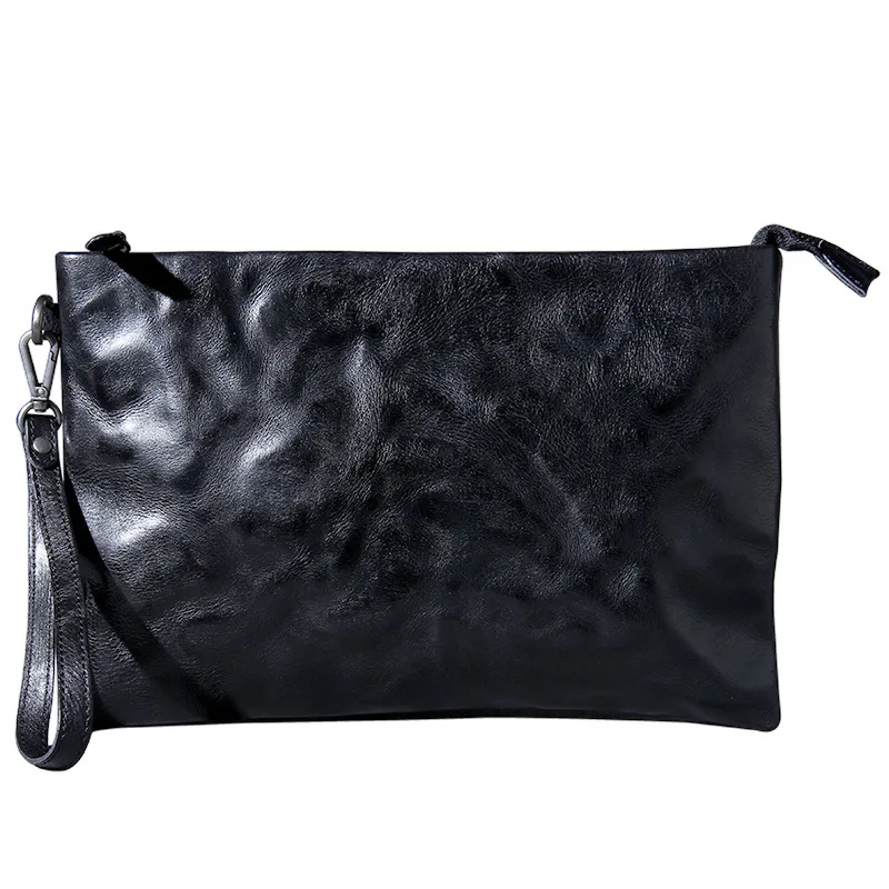 Simple Retro Large-capacity Hand Bag Original Leather Leisure Envelope Bag for Men and Women
Simple Retro Large-capacity Hand Bag Original Leather Leisure Envelope Bag for Men and Women