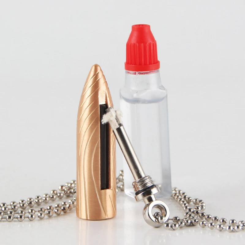 Wanci Matches New Peculiar Personality Creative Metal Windproof Kerosene Lighter Portable Pendant Mini Torch Lighter
Wanci Matches New Peculiar Personality Creative Metal Windproof Kerosene Lighter Portable Pendant Mini Torch Lighter