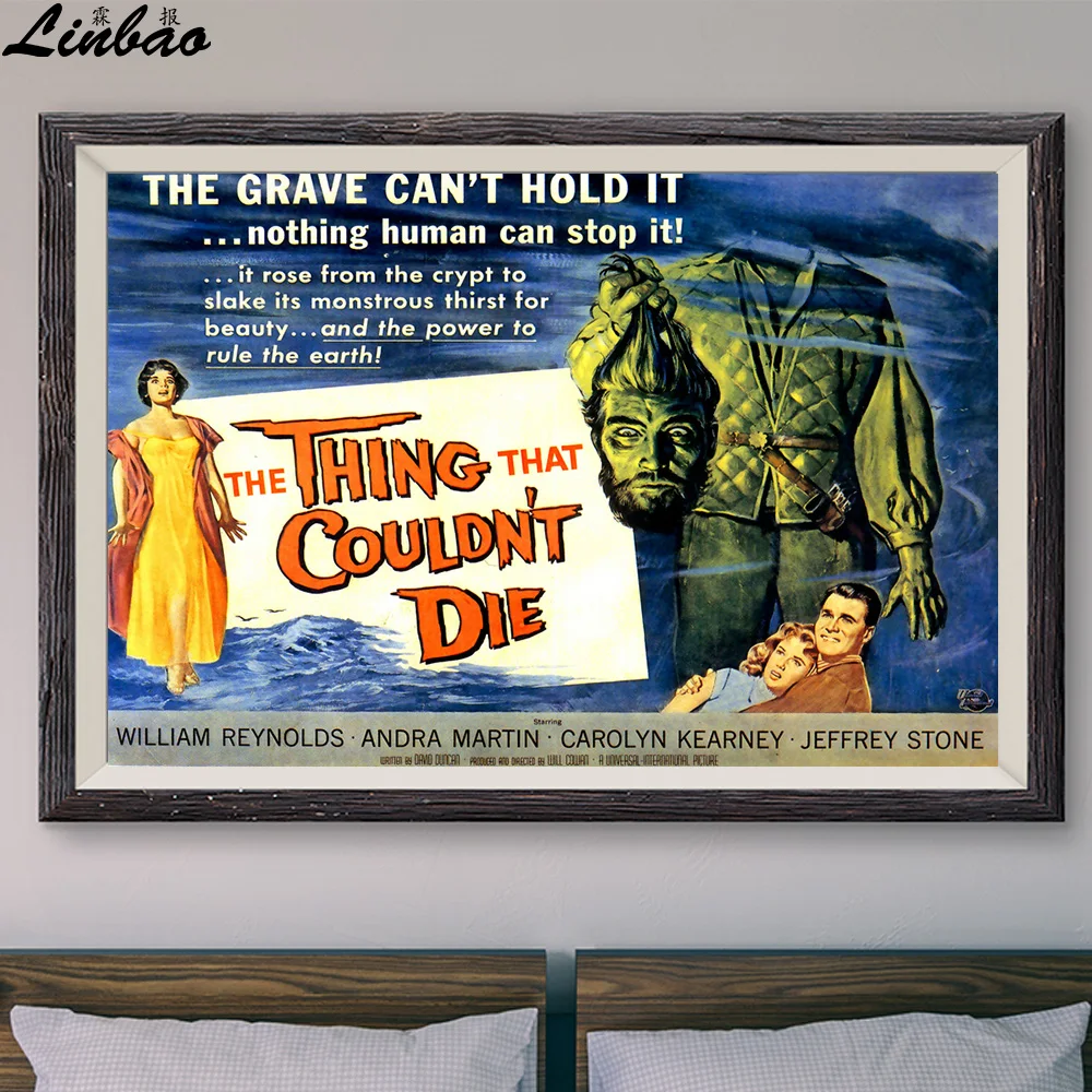 V239 1958 The Thing That Couldn't Die Vintage Classic Movie Print Silk Poster Home Deco Wall Art Gift
V239 1958 The Thing That Couldn't Die Vintage Classic Movie Print Silk Poster Home Deco Wall Art Gift
