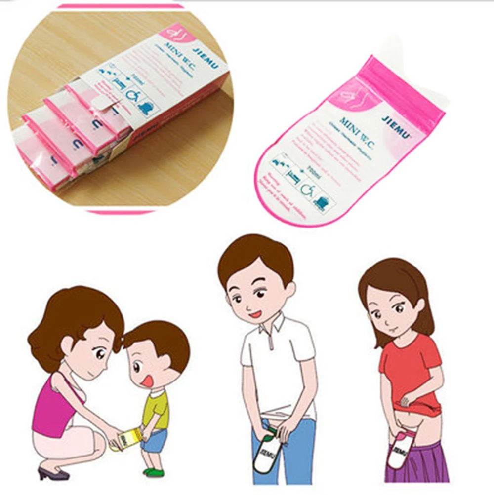 700ml Emergency portable car urine bag vomit bags mini mobile toilets Disposable handy unisex kids using outdoors Mini W.C.
700ml Emergency portable car urine bag vomit bags mini mobile toilets Disposable handy unisex kids using outdoors Mini W.C.