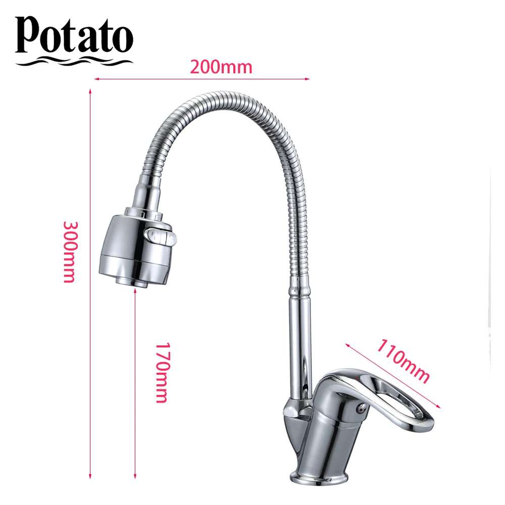 Kitchen Faucet One Handle Mixer Cold and Hot Kitchen Tap Single Hole Water Zinc Alloy Sink Faucet p5836
Kitchen Faucet One Handle Mixer Cold and Hot Kitchen Tap Single Hole Water Zinc Alloy Sink Faucet p5836