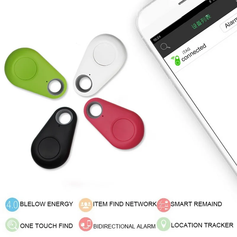 Mini Smart Alarm Device Bluetooth Tracker Locator Car Motor GPS Kids Pets Wallet Keys Realtime Finder | Дом и сад