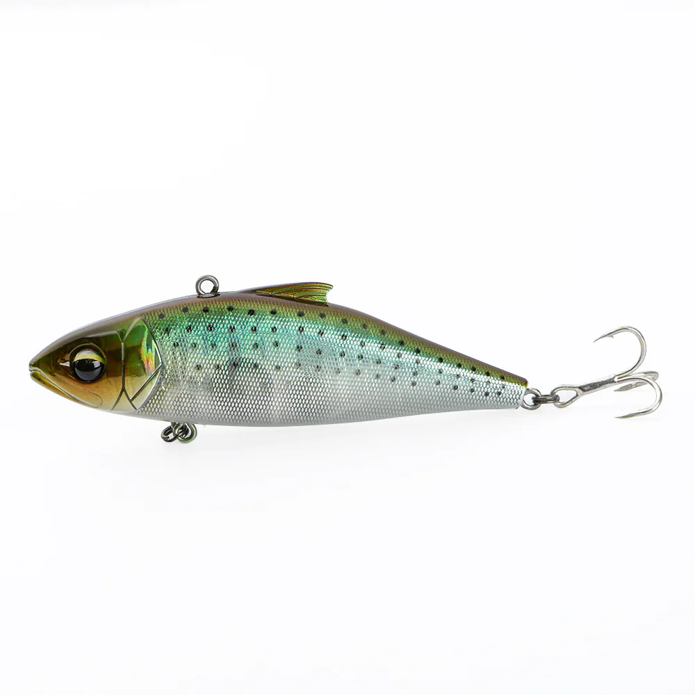 1Pcs Vibration Fishing Lure 20.5g/80mm Hard Bait Crankbait ABS Plastic BKK Hooks Sinking VIB Carp Fishing Tackle Wobblers Pesca
1Pcs Vibration Fishing Lure 20.5g/80mm Hard Bait Crankbait ABS Plastic BKK Hooks Sinking VIB Carp Fishing Tackle Wobblers Pesca