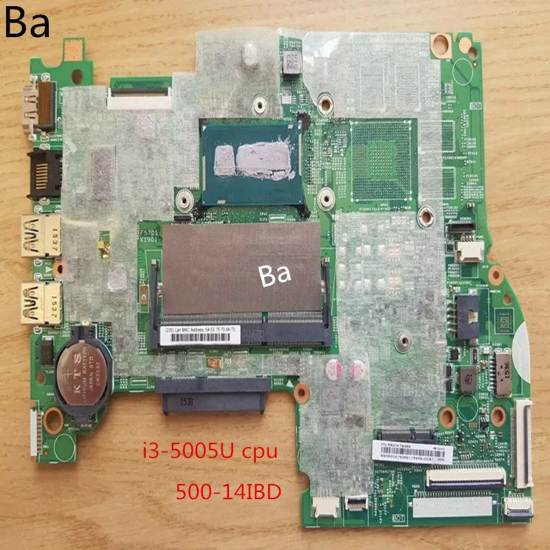 For Lenovo Flex3-1470 YOGA 500-14IBD Laptop motherboard I3-5005U CPU integrated graphics card test complete
For Lenovo Flex3-1470 YOGA 500-14IBD Laptop motherboard I3-5005U CPU integrated graphics card test complete