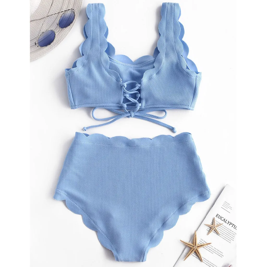 High Waisted Bikini Set Women Solid Two Pieces Beach Bathing Suits Swimwear Summer Swimsuit Biquinis Stroje K Pielowe Damskie #4
High Waisted Bikini Set Women Solid Two Pieces Beach Bathing Suits Swimwear Summer Swimsuit Biquinis Stroje K Pielowe Damskie #4