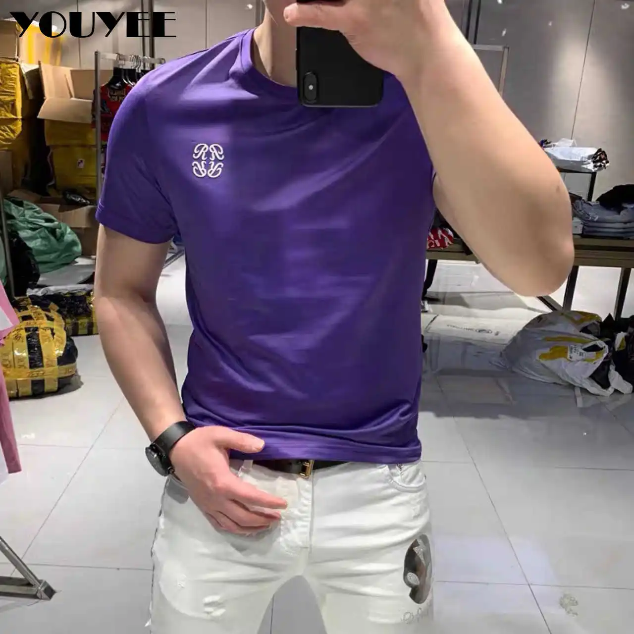 Men's Pure T-shirt Color Mercerized Cotton 2021 Summer Fashion Brand Simplicity Multicolor Leisure Elastic Slim Male Top Clothes
Men's Pure T-shirt Color Mercerized Cotton 2021 Summer Fashion Brand Simplicity Multicolor Leisure Elastic Slim Male Top Clothes